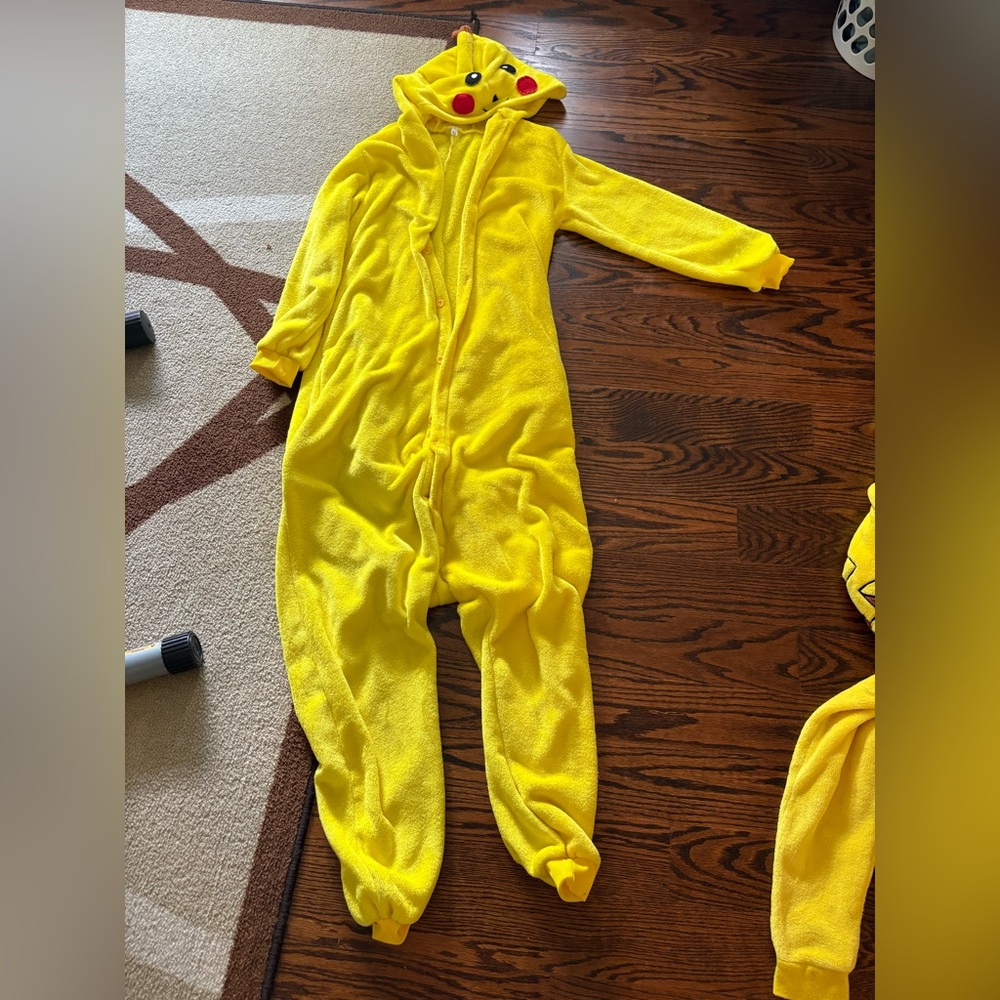 Yellow Pikachu Onesie for Men